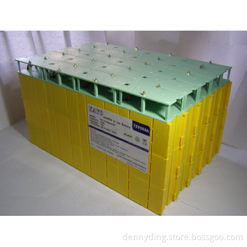 72V50AH LiFePO4 battery pack